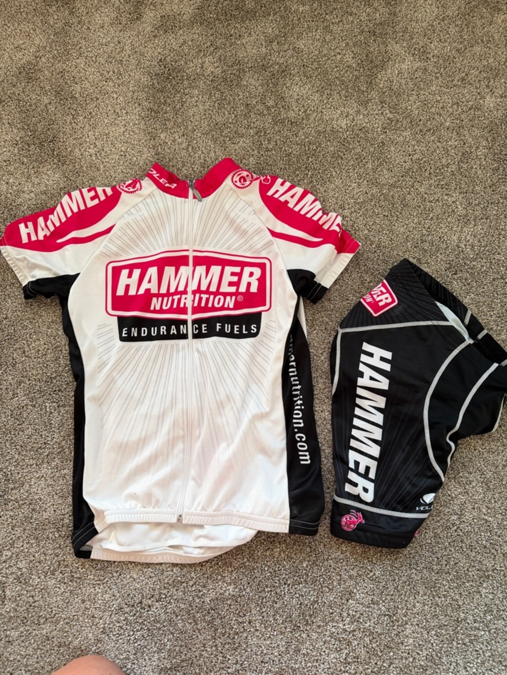 Hammer Nutrition Womens Race Jersey & Bike Shorts Performance triathlon/cycling